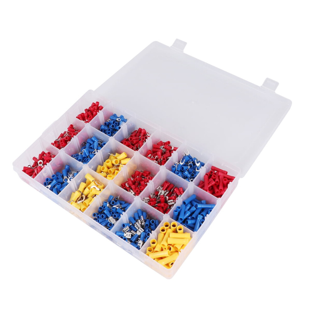 Frcolor Pvc Wire Connector Ring Terminal 1300 Pcs 9555307076933