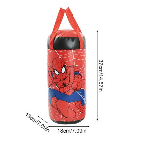 Παιχνίδι σάκου μποξ Spider-Man με γάντια και ρυθμιζόμενο 1