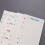 Weekly loose leaf refill paper for ring binder 40 sheets 1