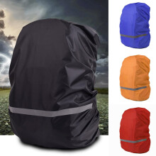 Waterproof Backpack Cover with Reflective Strips 1 Pack