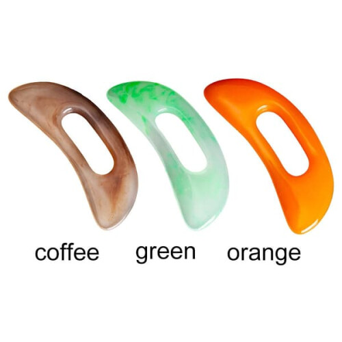 Gua Sha Massageværktøj Orange 1 stk. 1