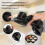 Forma de silicone para muffins, ideal para fritadeira a ar (8 polegadas). 4