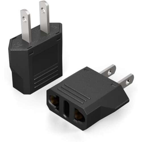 Προσαρμογέας πρίζας ΕΕ σε ΗΠΑ T-WELLNGS1pack 2