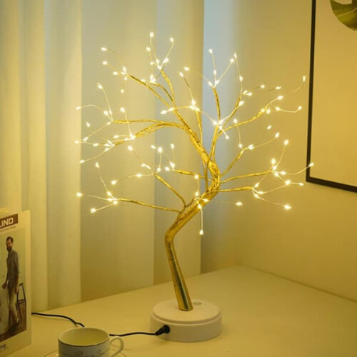 Φωτιστικά LED για Δέντρο, Ζεστό Λευκό, 108 LED, Ρυθμιζόμενα Κλαδιά 1