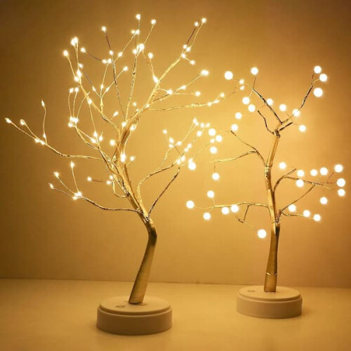 Φωτιστικά LED για Δέντρο, Ζεστό Λευκό, 108 LED, Ρυθμιζόμενα Κλαδιά 2