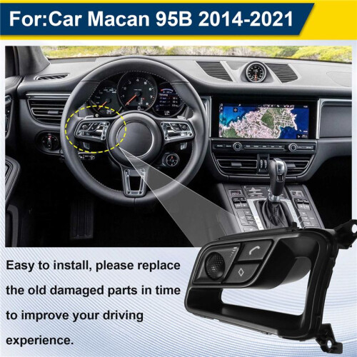 Car Steering Wheel  Audio Control  for  Macan 95B 2014-2021 95B959537 Left 2