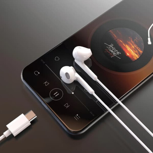 Słuchawki douszne Dudao X3C USB-C białe 1