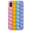 iPhone X Xs-deksel med pop-it-beskyttelse 3