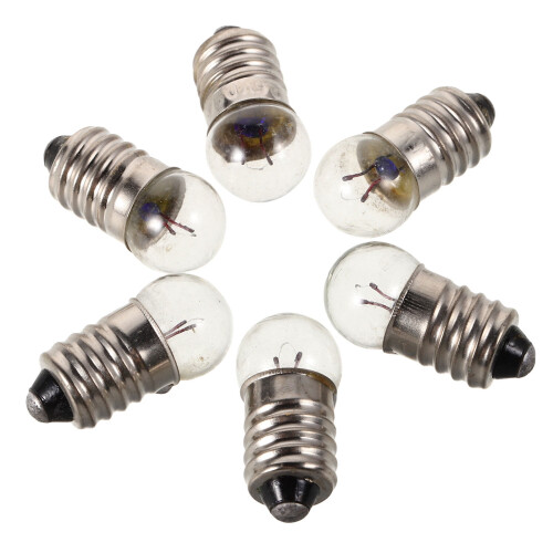Miniature Electrical Bulbs Screw Base 12pcs