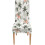 Ensemble de 4 housses pour chaise Parsons, motif tropical 2