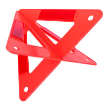 Reflekterende vejkanttrekant PVC 1-pak