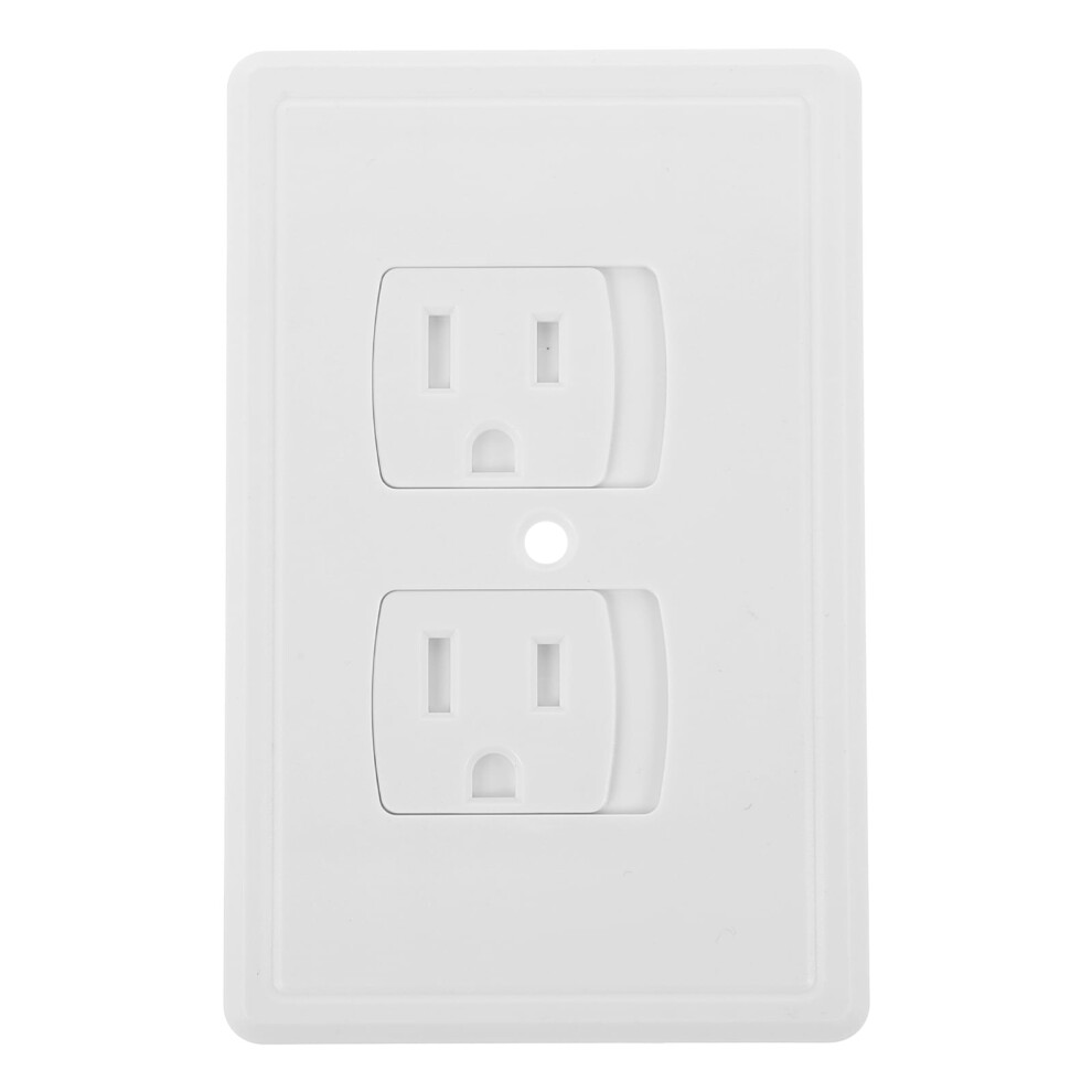 Childproof Light Switch Cover White 2-Pack