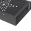 Wall Mounted Aluminum TV Box Shelf Single Layer 5