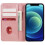 iPhone15Wallet Stand-deksel i roségull 3