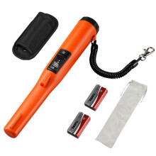 Rilevatore di metalli Pinpointer IP68 impermeabile con display LCD portatile