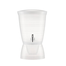 Beverage Dispenser Plastic 2.64-Gal with Spigot and Ice