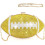 Γυναικείο τσαντάκι clutch με στρας σε σχήμα ποδοσφαίρου και 1
