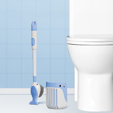 Ensemble brosse de toilette et ventouse avec brosse pour les interstices 3 pièces