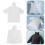 Sacs de séchage pour vêtements, usage voyage 1