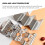 Stainless Steel Taco Stand Upright Holder 3