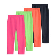 Lány leggings 3-12 éves korig, 4 darabos szett, rugalmas és