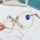 Lunettes de lecture strass, monture dorée, correction +3,00 7