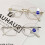 Strass-Lesebrille, Goldrahmen, 150 4