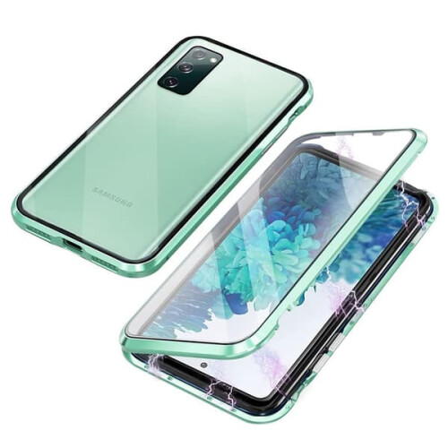 Magnetisk dobbeltdeksel til Samsung Galaxy S20FE, svart 1