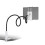 Universell hvit mobiltelefon- og iPad-holder 7