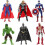 Superhelden-PVC-Actionfiguren-Set, 6-teilig 2