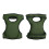 Ginocchiere Mordely per giardinaggio, in morbida schiuma memory, colore verde. 7