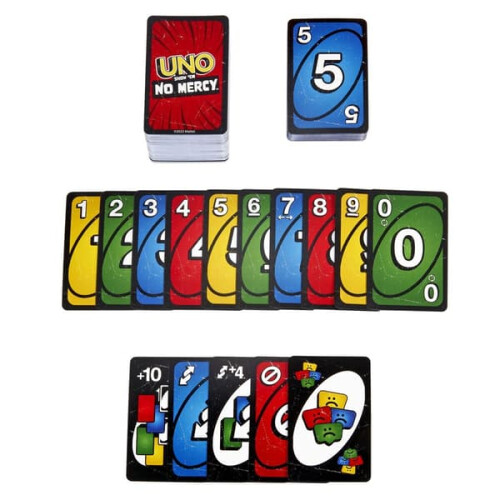 UNO No Mercy 卡牌游戏 多色版 1