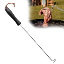 Grillfleischwenderhaken aus Edelstahl mit hitzebeständiger