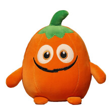 Peluche a forma di zucca, spettrale e carino, 7,9 pollici