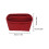 Travel Organizer Tote Liner Felt Insert 3 Sizes Red 5