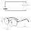 Lesebrille Schwarz Gold -2,5 Dioptrien 5