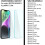 iPhone-skjermbeskytter kompatibel med iPhone 14 til iPhone 2
