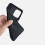 Google Pixel8matte TPU miękkie etui czarne 2