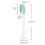 Philips Sonicare Ersatzbürstenköpfe, Schwarz, 8er-Pack 7