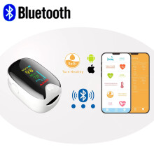 Fingerpulsoximeter mit Bluetooth SpO2- und Herzfrequenzmessung