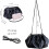Bolso bandolera negro Soft Cloud Dumpling para mujer 4