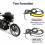 Motorrad-LED-Blinkerring für die Gabel (2 Stück) 4