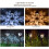 Luci solari decorative da esterno marroni, confezione da 10 2