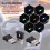 Mini luci LED USB per interni RGB7 colori6 pezzi 3
