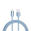 iPhone-laddningskabel av nylon2m rosa 6