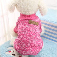 Pulover tricotat pentru câini, haină caldă din fleece, pentru câini de talie mică și medie