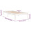 vidaXL bed frame white solid pine wood 90x200 cm 8