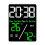 Despertador digital LED com data, temperatura e umidade. 1