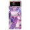 Samsung Galaxy Z Flip4marble-deksel rosa 2