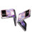Samsung Galaxy Z Flip4marble-deksel rosa 7
